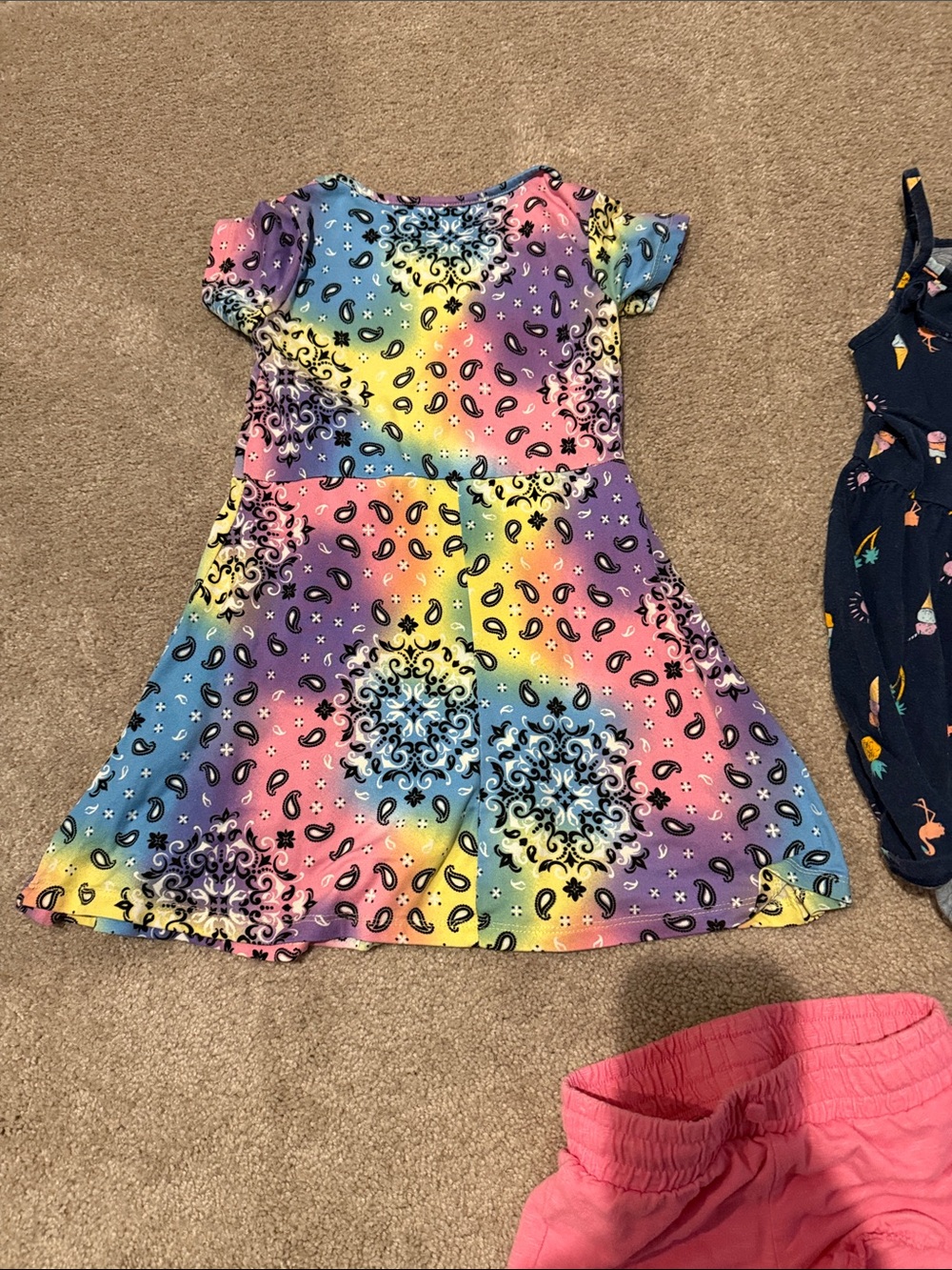 Girls Summer Lot - 2 Dresses/1 Shorts - Picture 8 of 11
